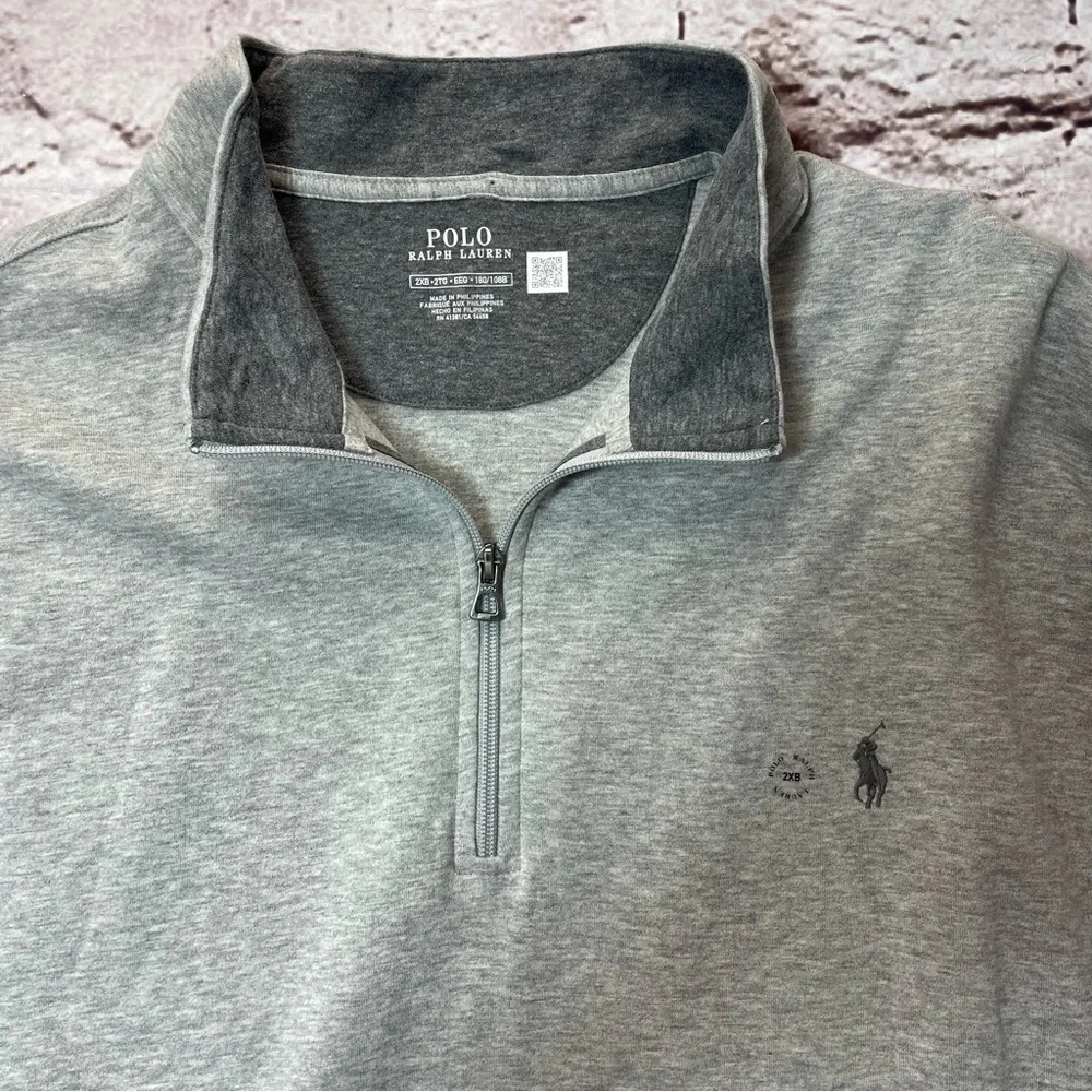 NWT Polo Ralph Lauren Men’s B&T Quarter Zip Pull Over - Size 2XB